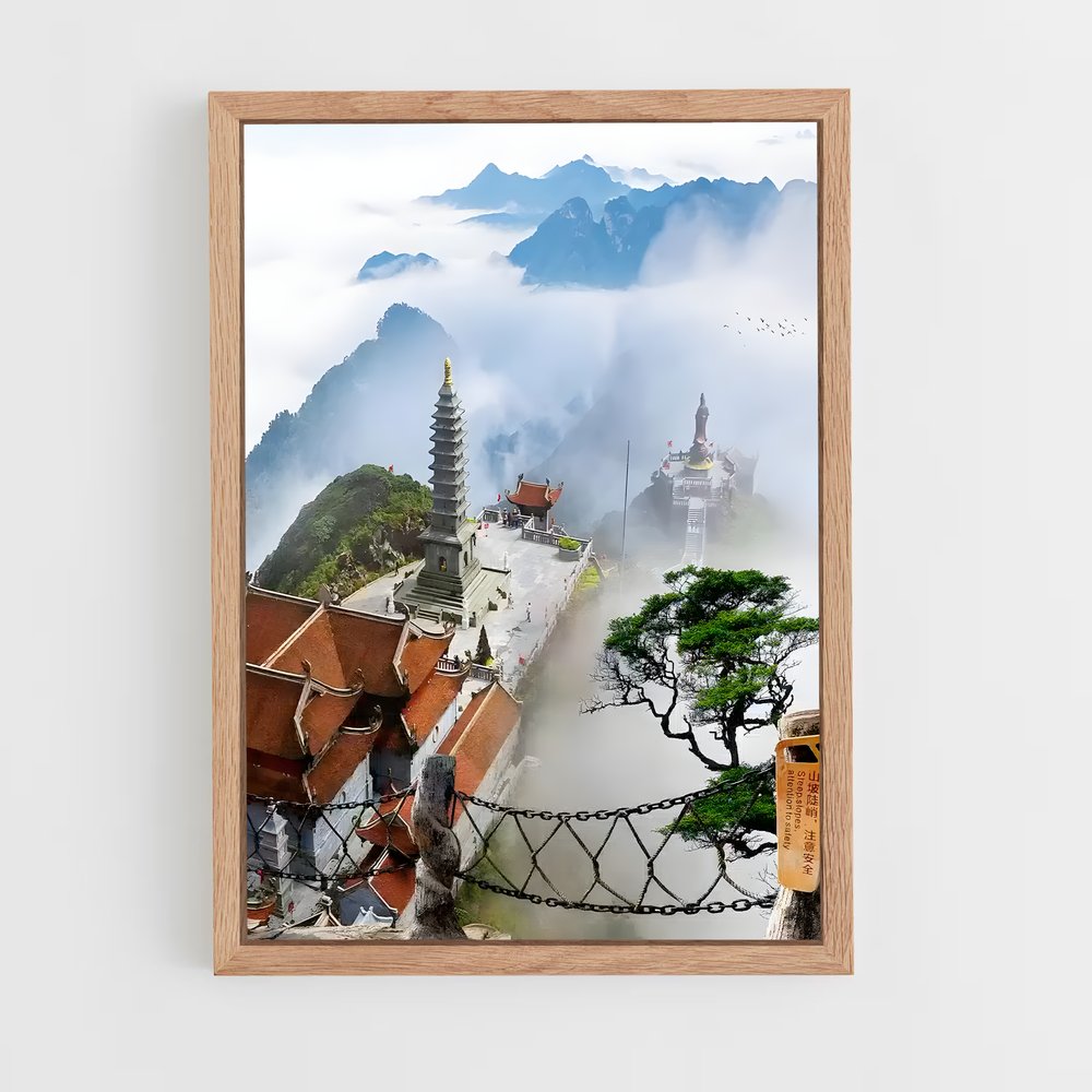 Poster Tranquillité Wudang – affiche Kung Fu (vue 4)